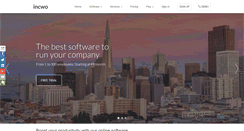 Desktop Screenshot of incwo.com